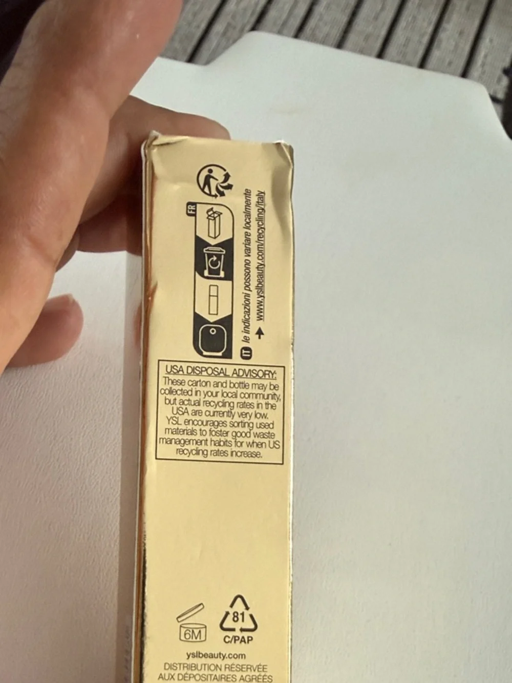 YSL All Hours Precise Angles Concealer DN1 – Full Size 15 ml